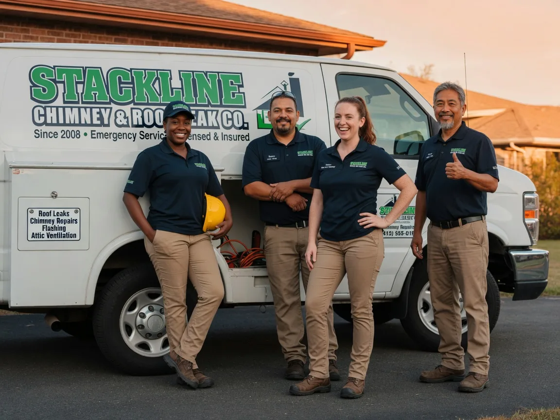Chimney flashing repair company in Howell, UT